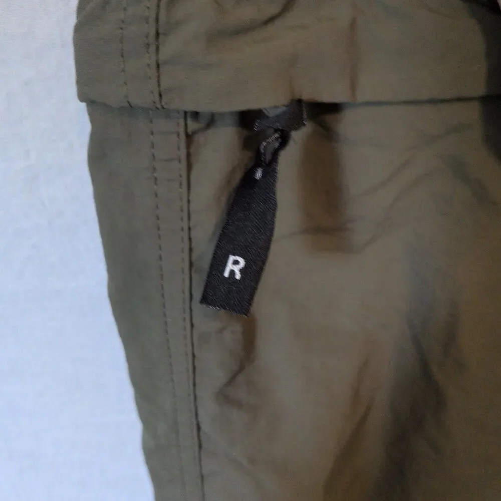Magellan Outdoors Mens M Army Green Waterproof Convertible Pant Shorts